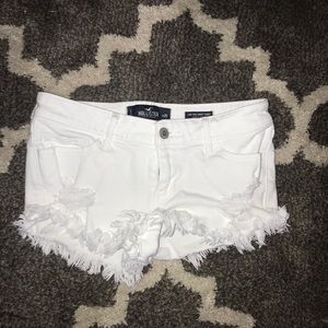 White Hollister Short-Short